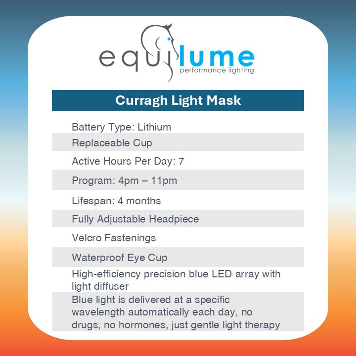 Curragh Light Mask - Pony